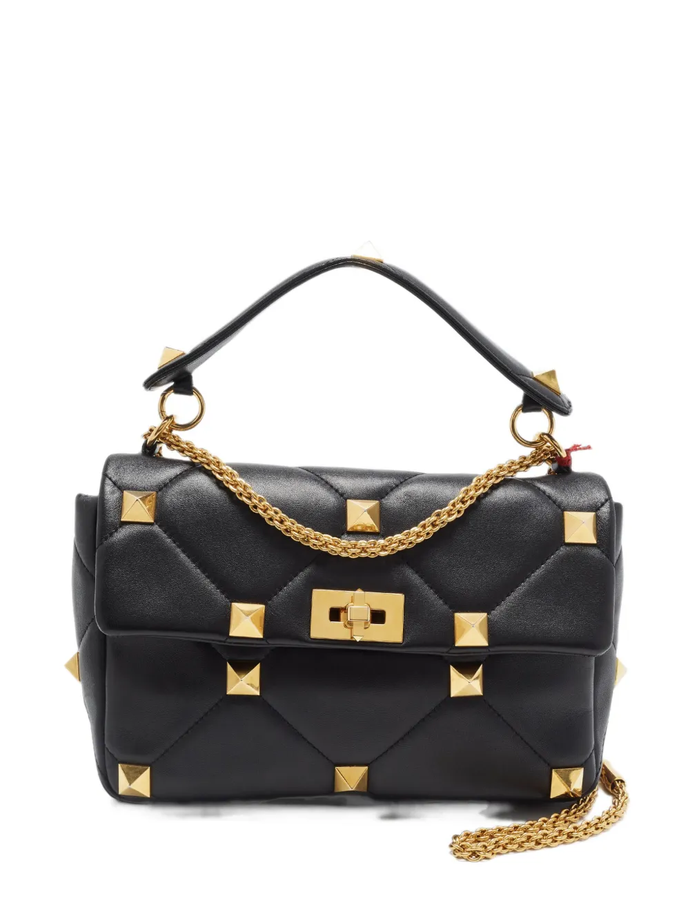 Valentino Garavani Pre-Owned large Roman Stud tote bag - Nero