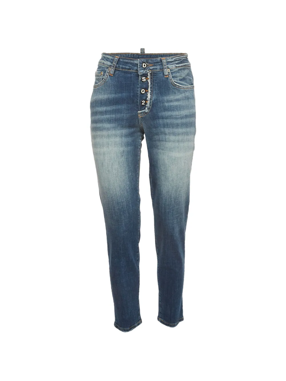 DSQUARED2 straight-fit jeans - Blu