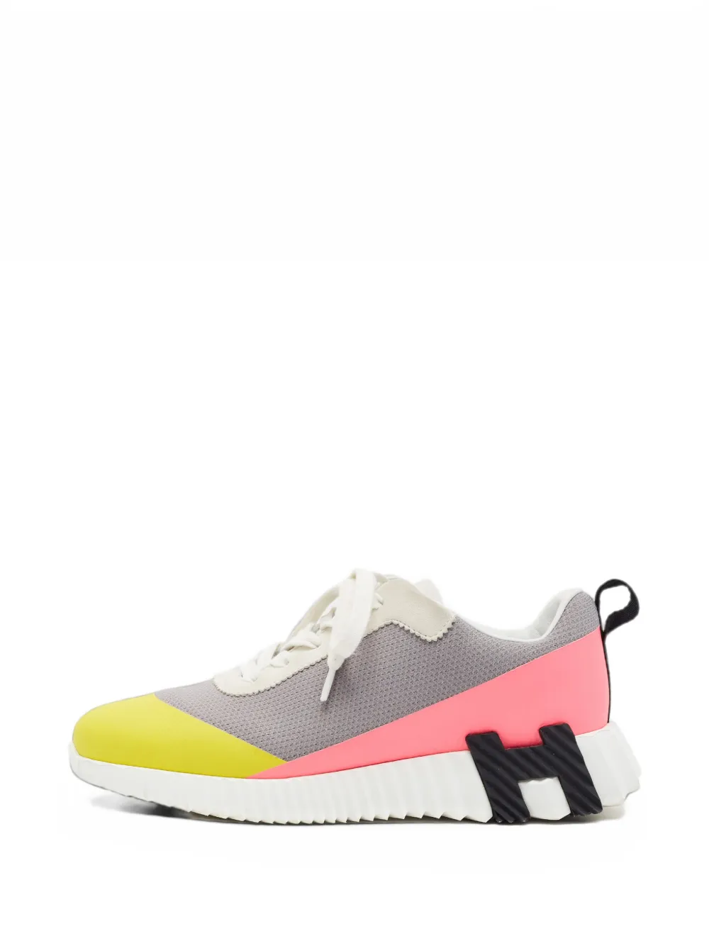 Hermès Pre-Owned Bouncing lace-up sneakers - Grey