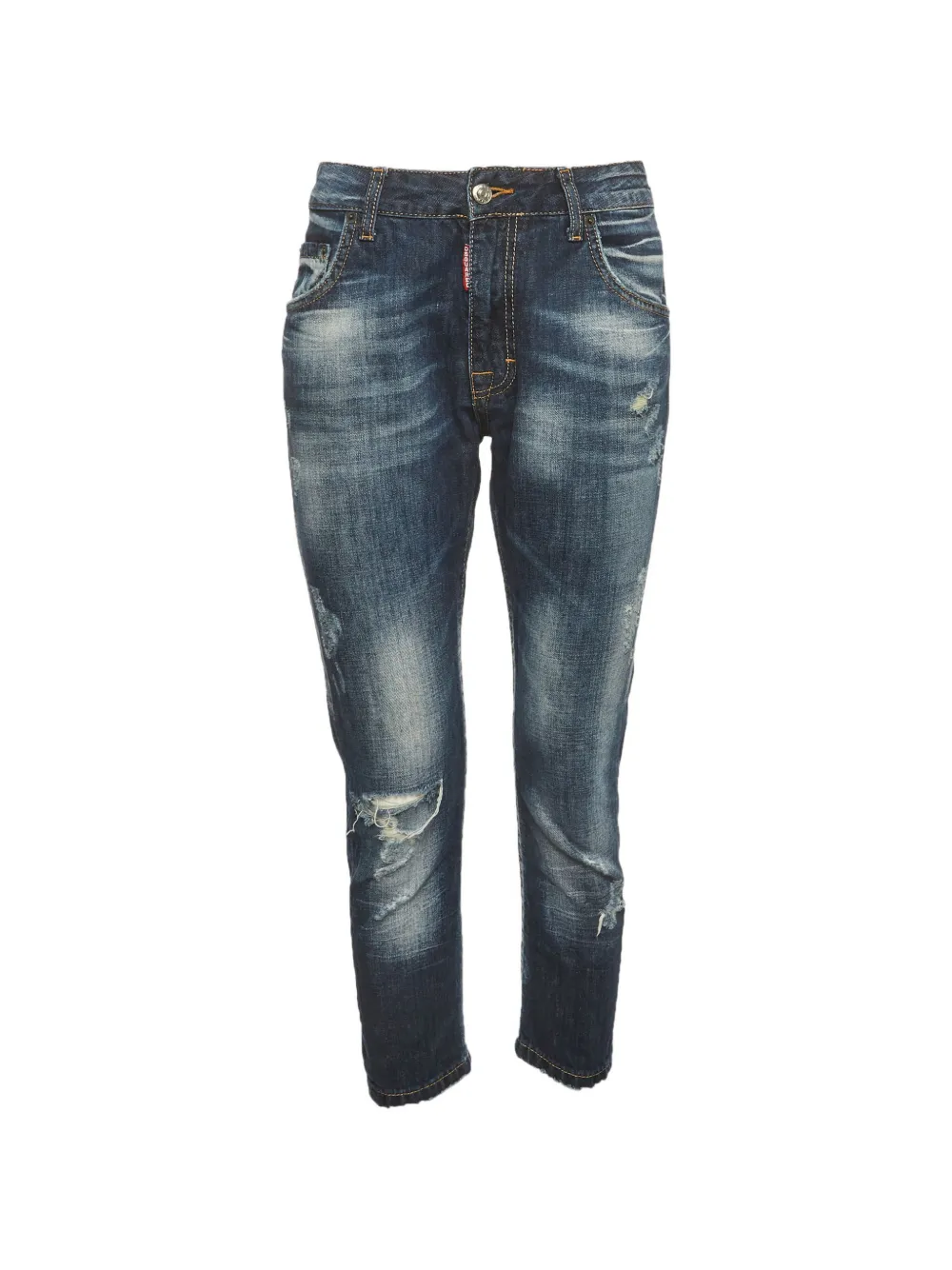 DSQUARED2 distressed denim jeans - Blu