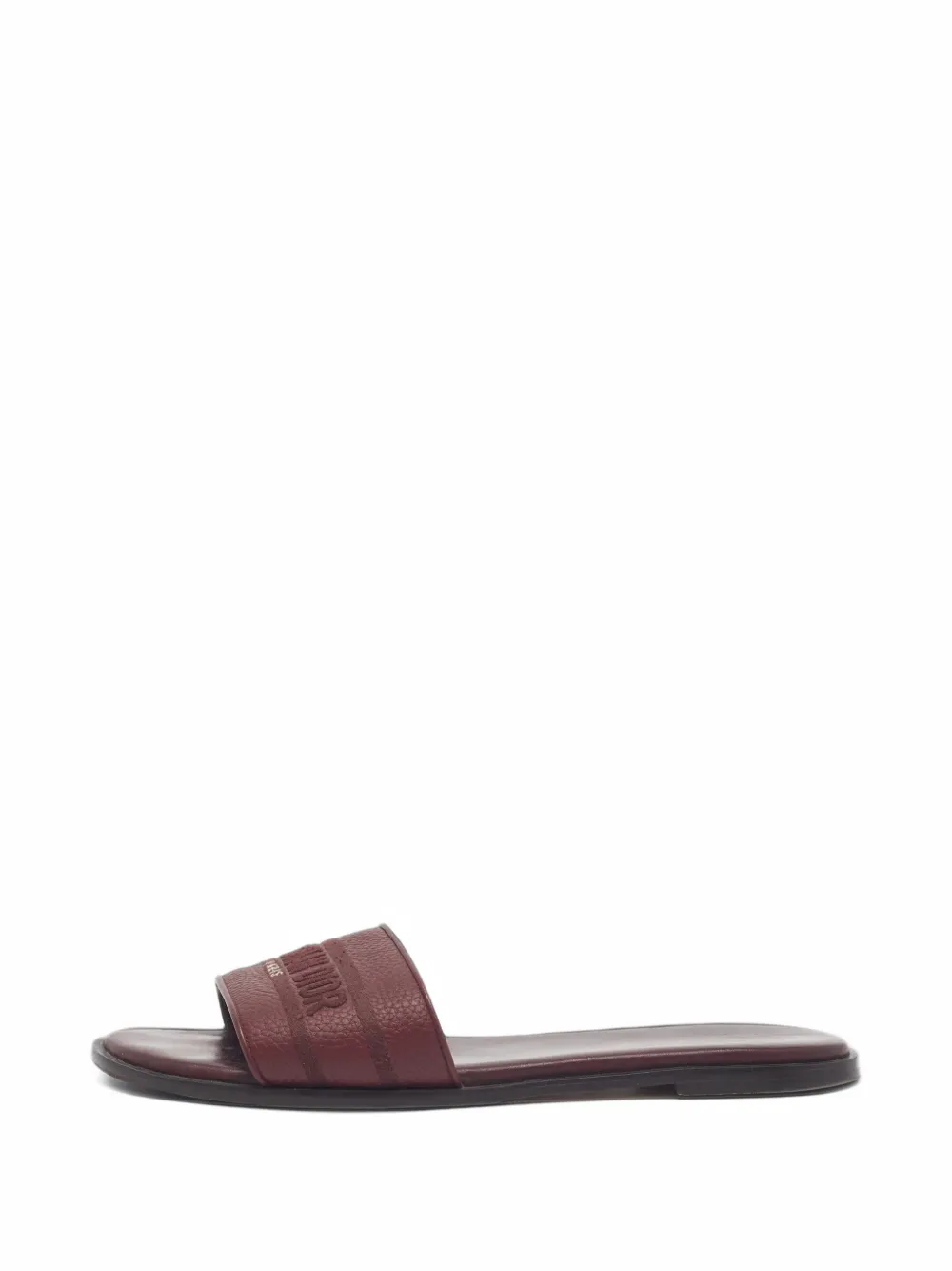Christian Dior Pre-Owned Dway embroidered leather sandals