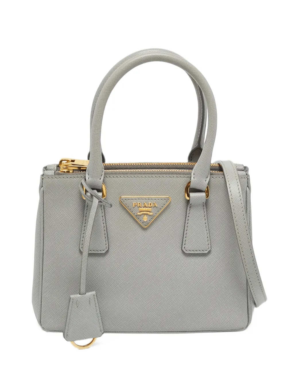 Prada Pre-Owned mini Galleria two-way tote bag - Grigio