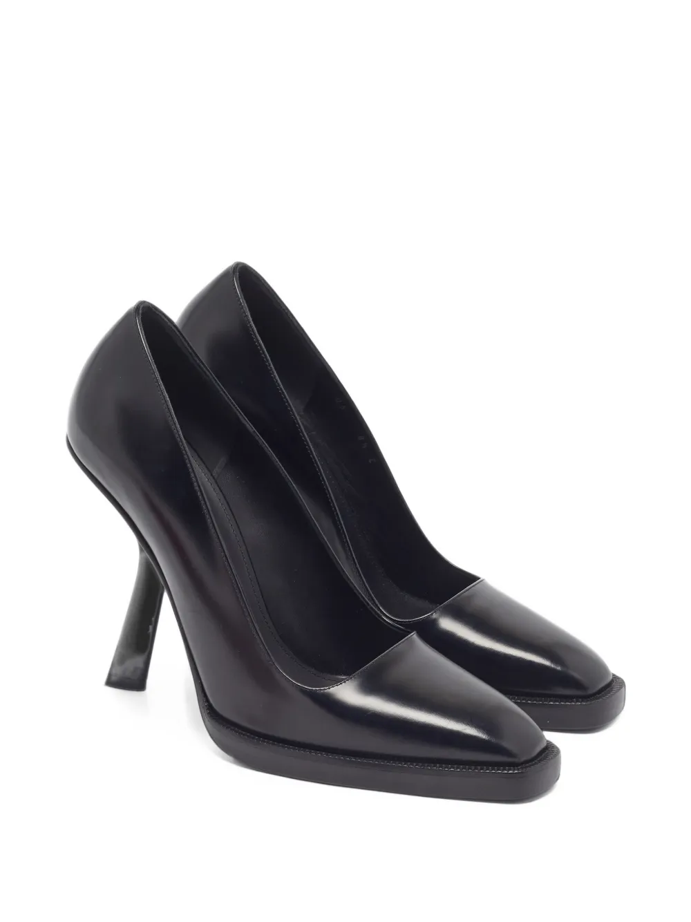 Ferragamo Pre-Owned Anser leather pumps - Nero