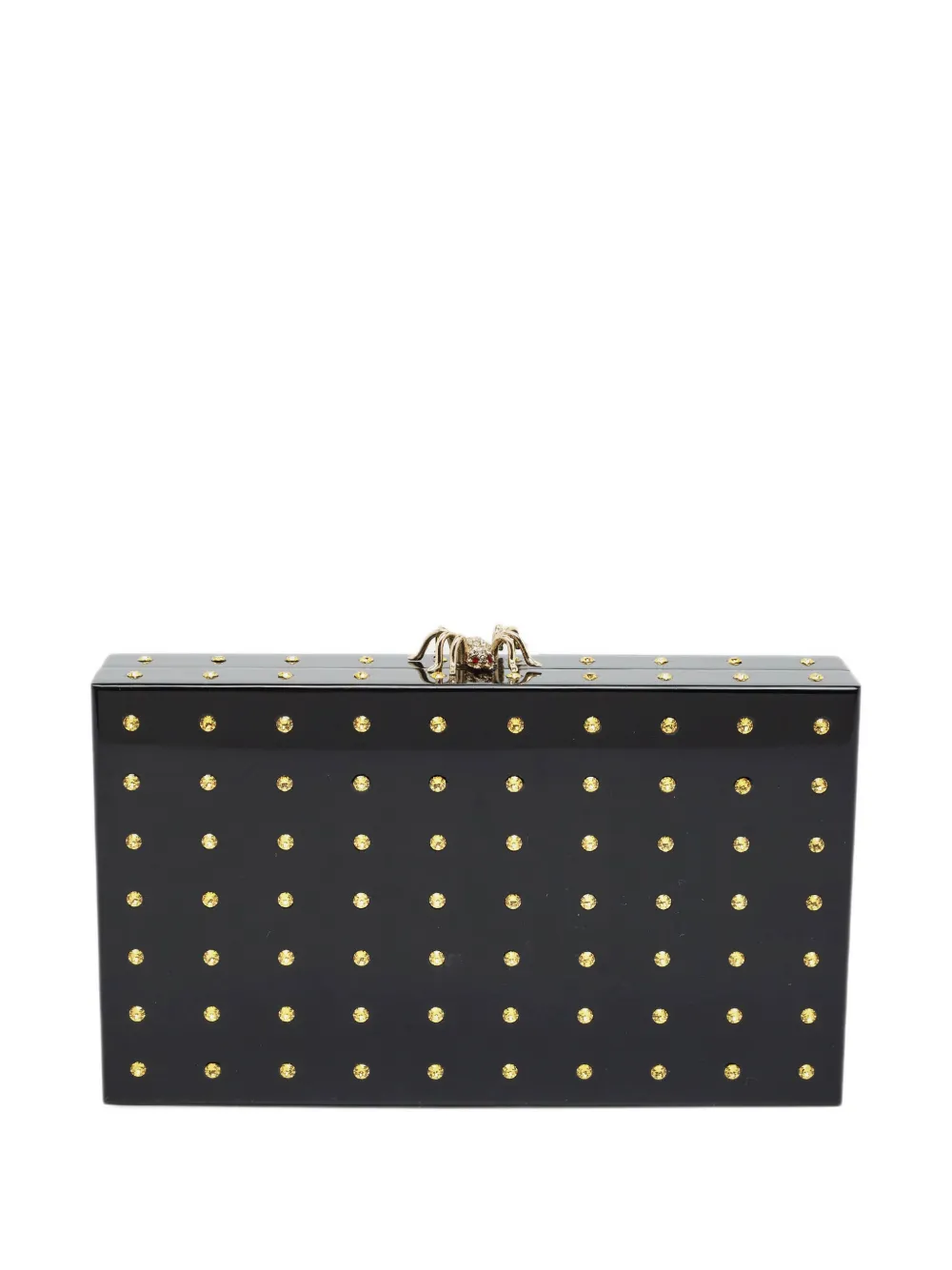 Charlotte Olympia pochette Spider Pandora à ornements en cristal - Noir Charlotte Olympia pochette Spider Pandora à ornements en cristal - Noir
