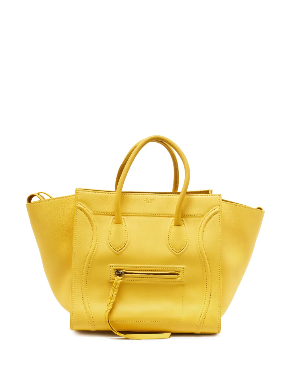 Celine Pre-Owned 2012 mini Luggage tote bag - Giallo