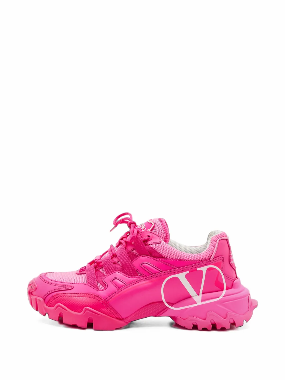 Valentino Garavani Pre-Owned Climbers VLogo sneakers - Rosa