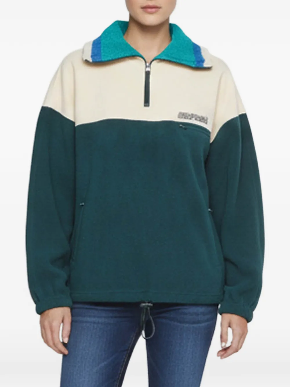 MARANT ÉTOILE Mamet colour-block sweatshirt - Verde