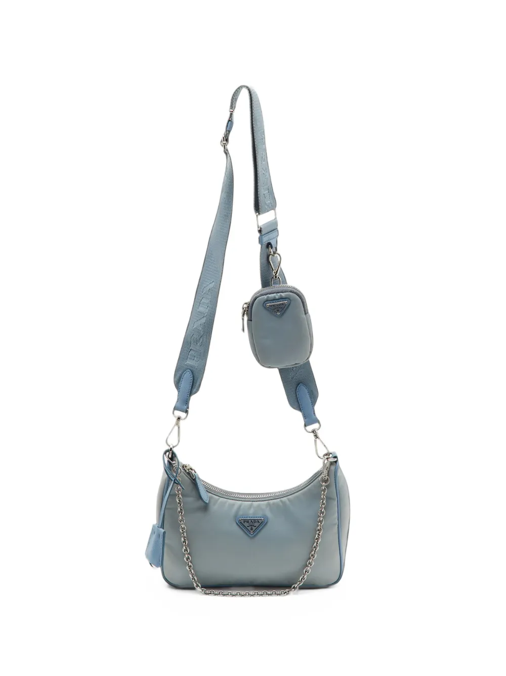 Prada Pre-Owned 2000 Re-Edition shoulder bag - Blu