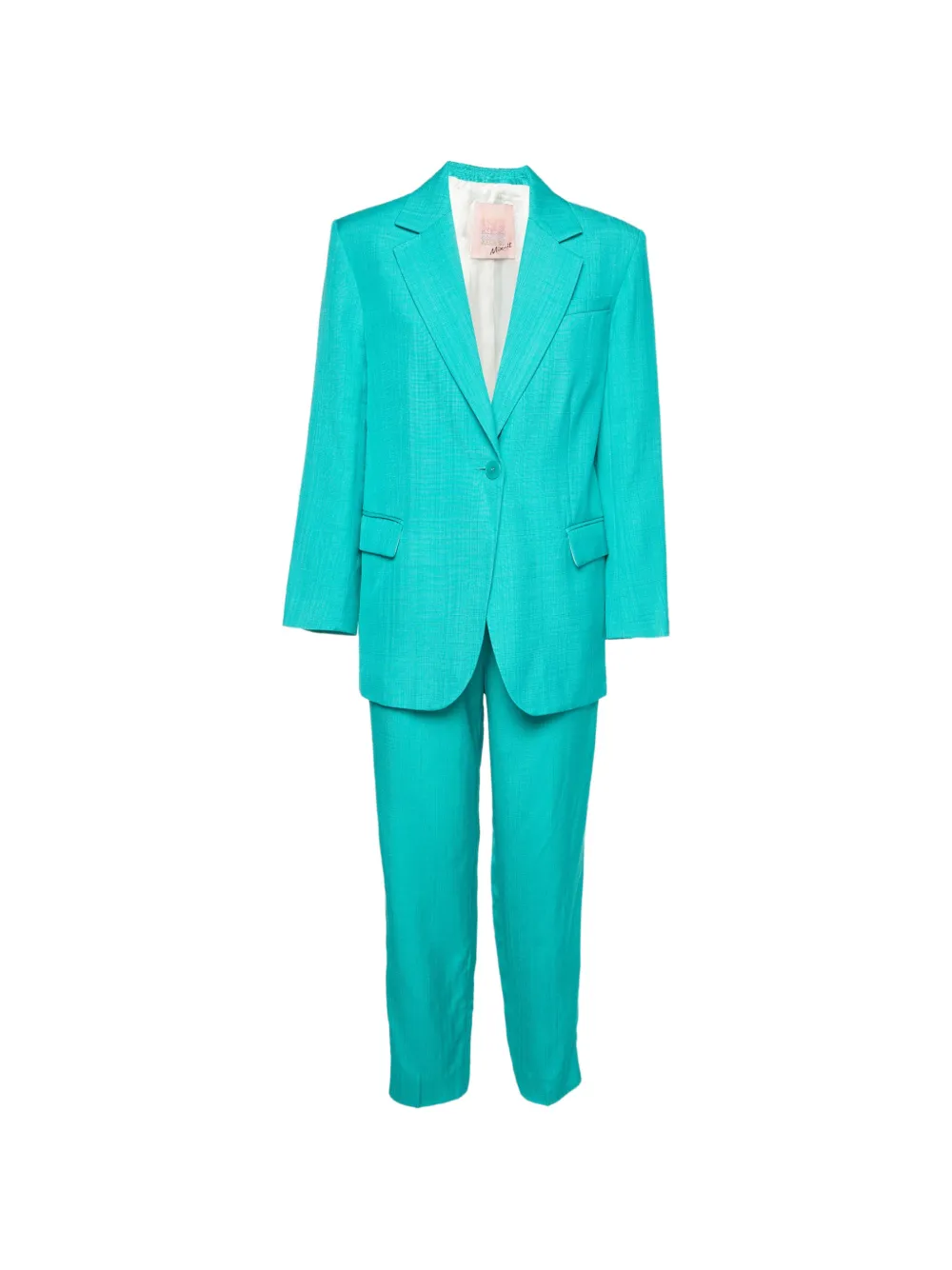 SANDRO Completo testurizzato con revers classici - Blu