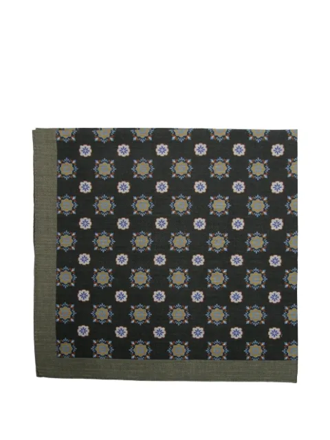 Altea floral-print pocket square