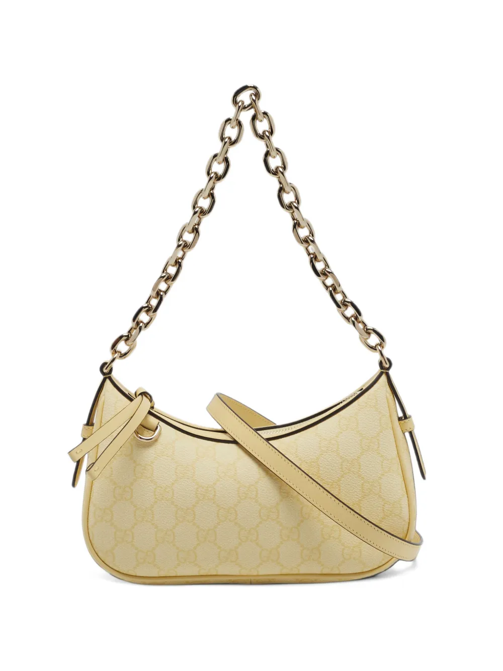 Gucci Pre-Owned GG coated shoulder bag - Neutrals