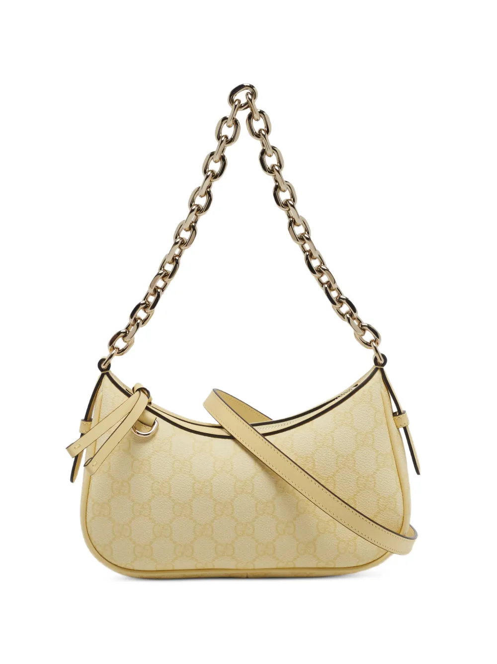 Gucci Pre-Owned GG coated shoulder bag - Toni neutri