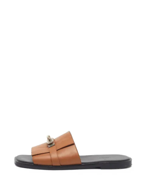 Hermès Pre-Owned Gabriel turn-lock sandals