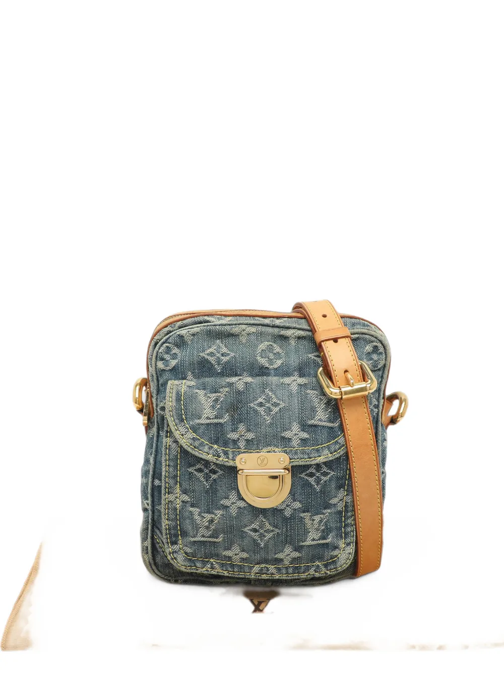 Louis Vuitton Pre-Owned Monogram camera crossbody bag - Blu
