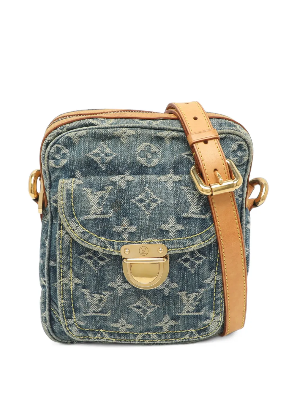 Louis Vuitton Pre-Owned Monogram camera crossbody bag - Blu