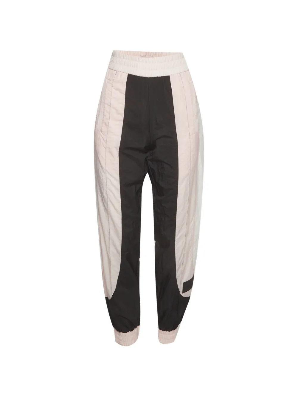 Palm Angels colour-block crinkled track pants - Pink