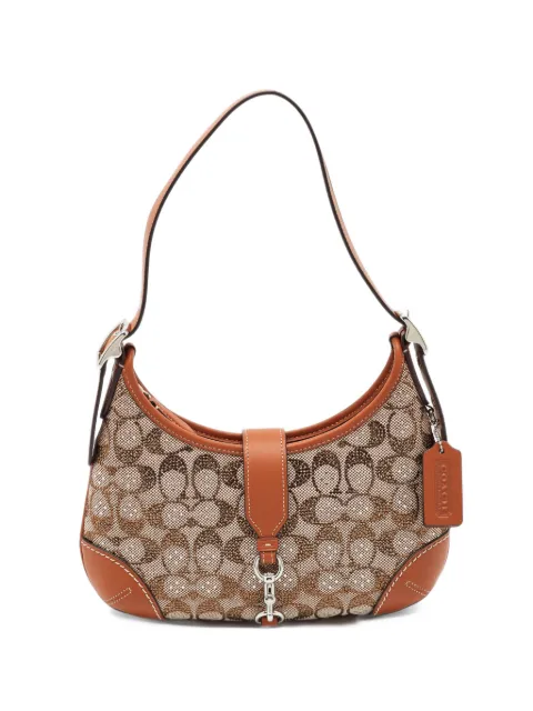 Coach Vintage Hampton crystal-embellished shoulder bag