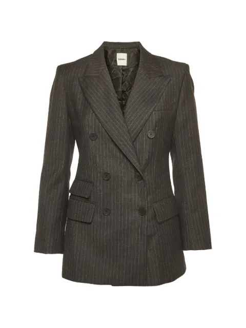 SANDRO double-breasted pinstripe jacket