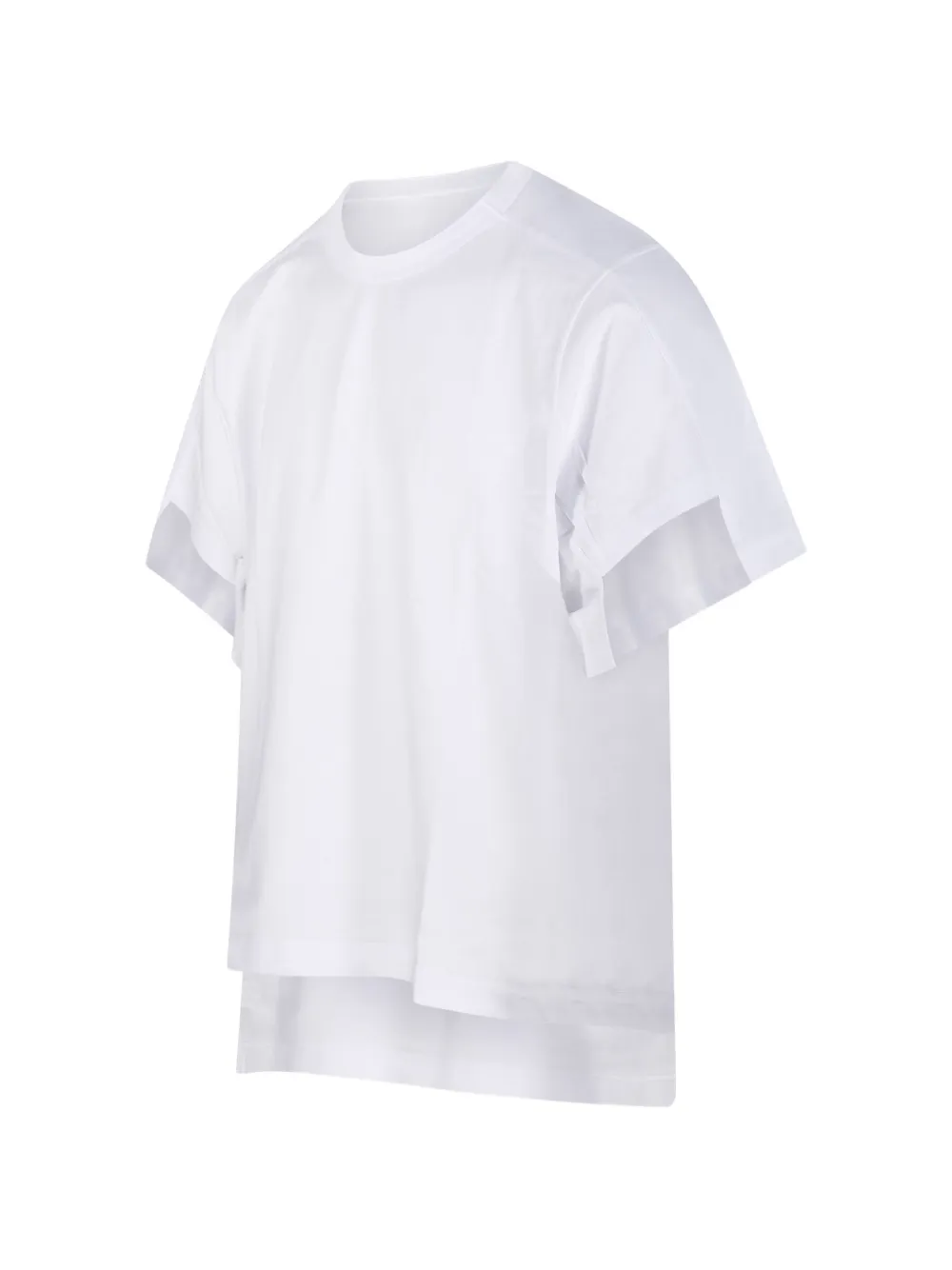 Comme Des Garçons Shirt layered-sleeve T-shirt Wit