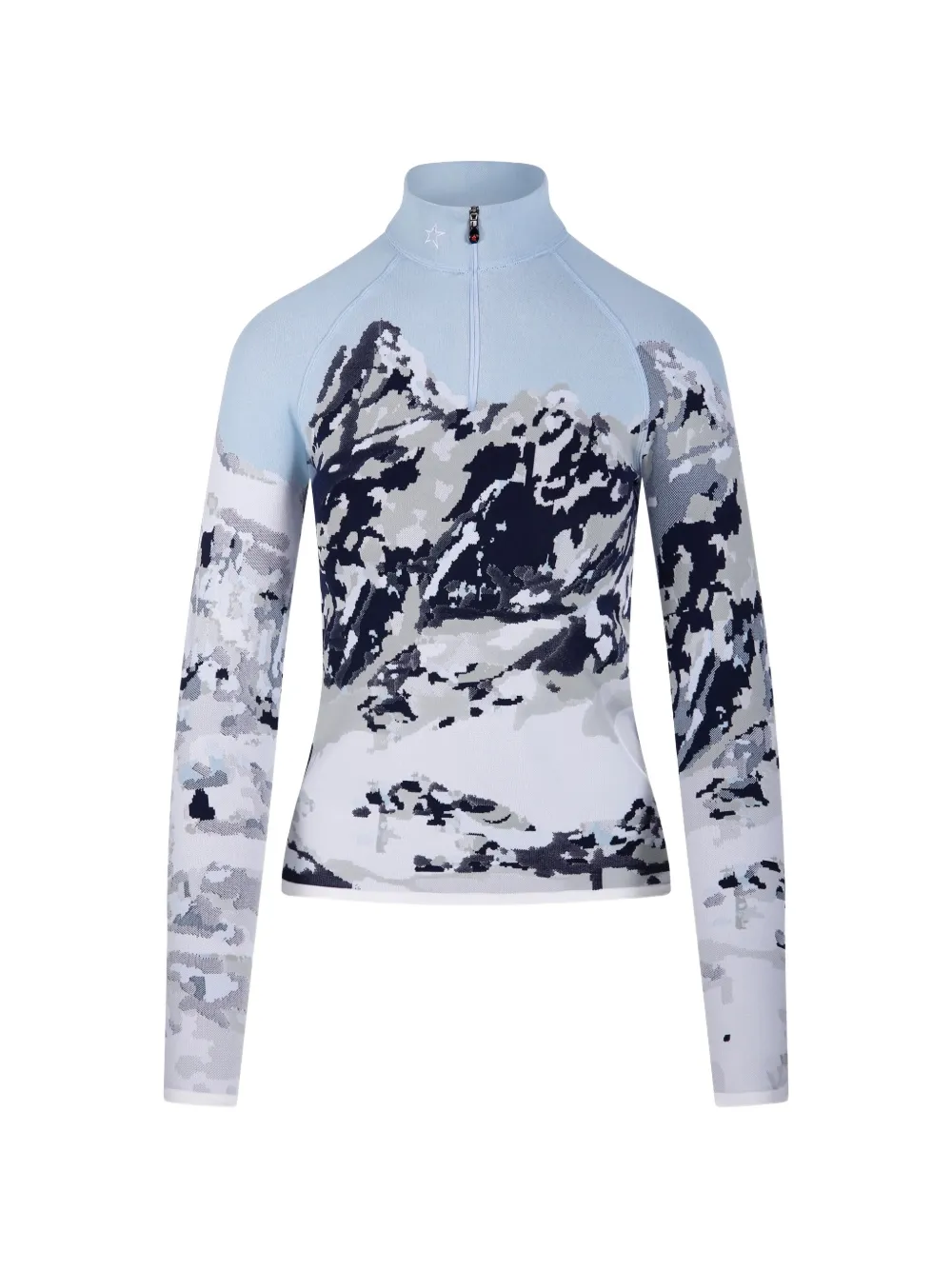 Perfect Moment jacquard base layer top - Weiß