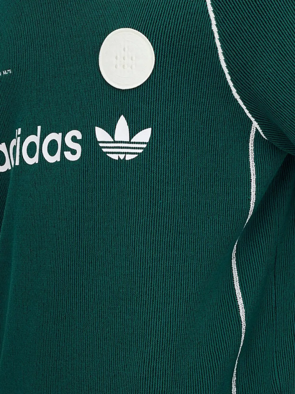 adidas x Song For The Mute logo-detail top Groen