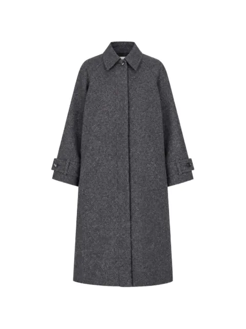 SAMSOE SAMSOE Saalma button-cuff point-collar coat