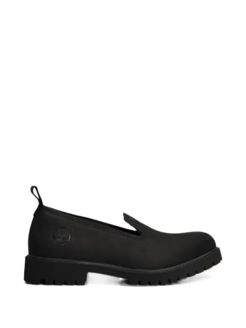 Timberland x Telfar logo-debossed lug-sole loafers