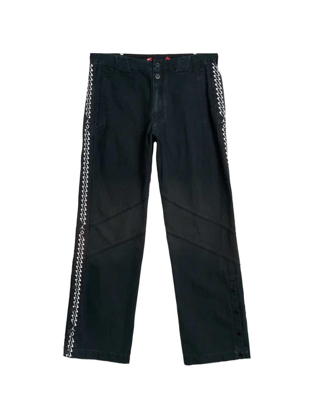 Jordan X Nomarhythm Panelled Trousers In Schwarz