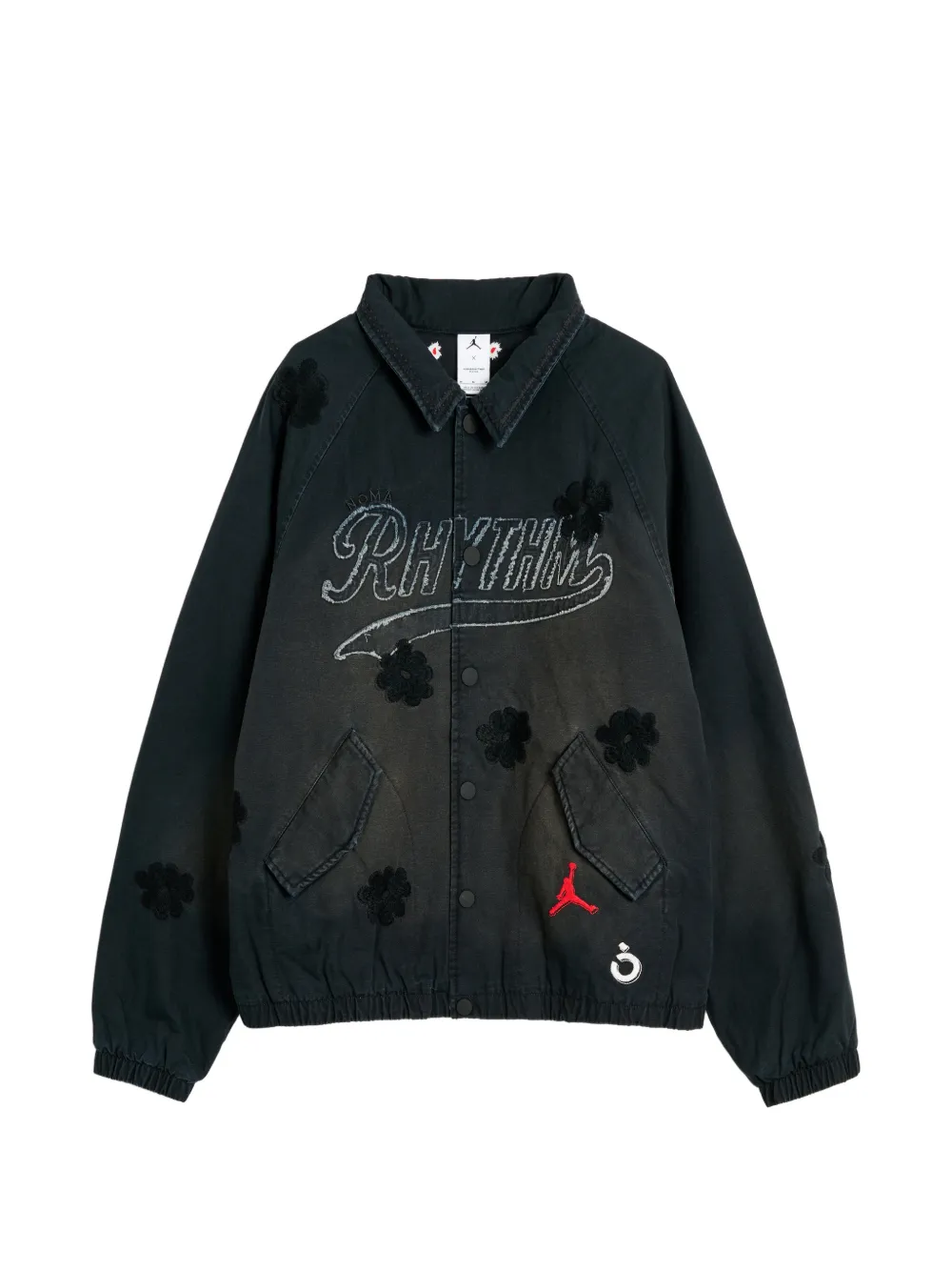 Jordan x Nomarhythm Textile bomber jacket Zwart