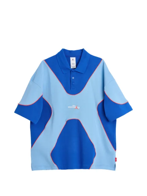 Jordan x Awake NY colour-block polo shirt