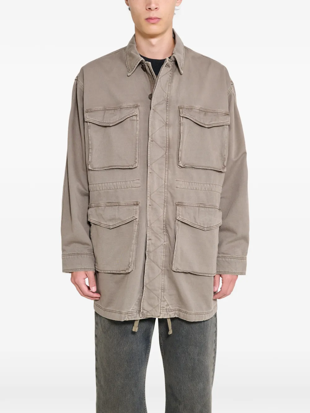 Jeanerica Paul Four-pocket Jacket In Green