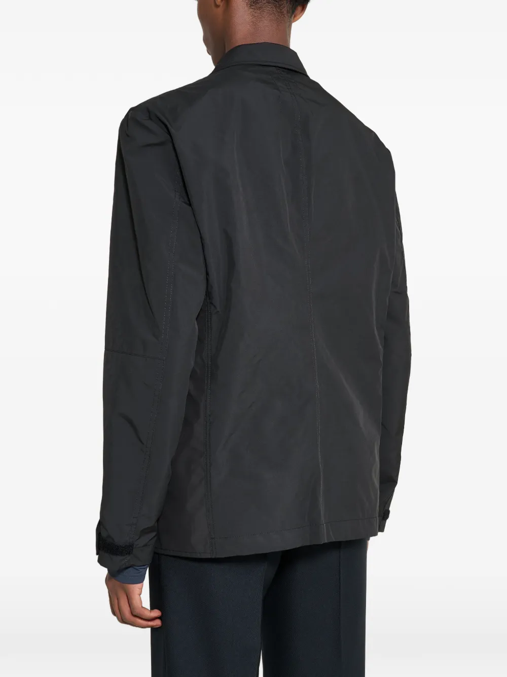 Mammut x Junya Watanabe blazer met gerimpelde textuur Zwart