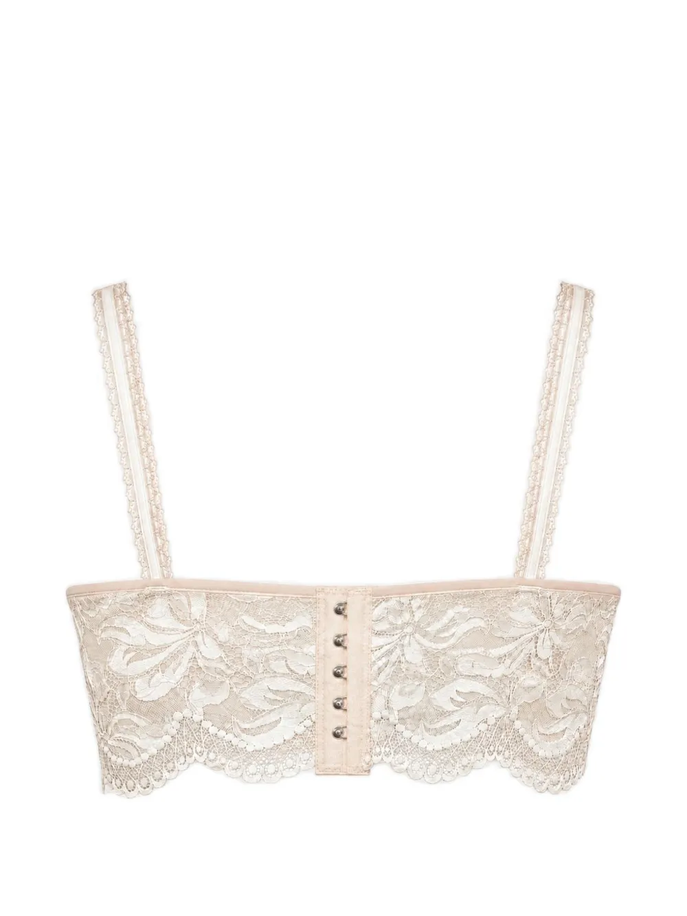 Rabanne Cropped top Beige
