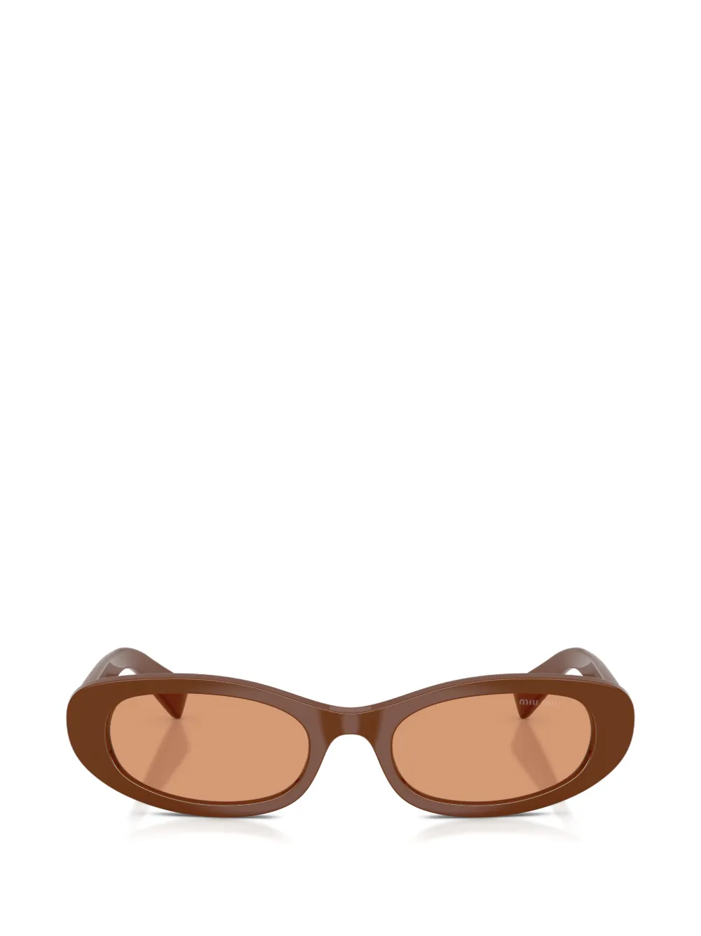 Miu Eyewear oval-frame sunglasses Bruin