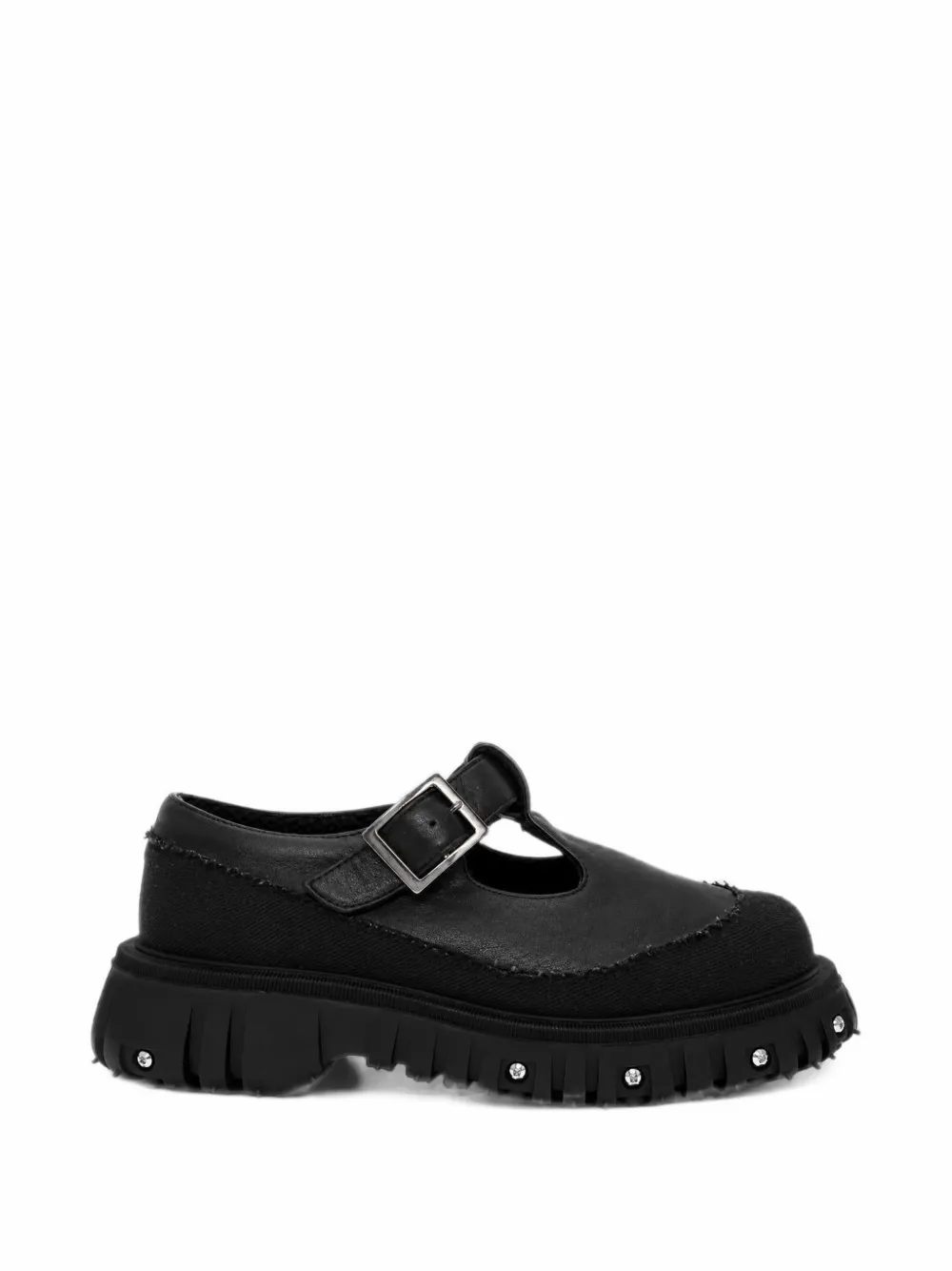 PHILEO Massive Jane buckle-fastening derby shoes - Noir PHILEO Massive Jane buckle-fastening derby shoes - Noir