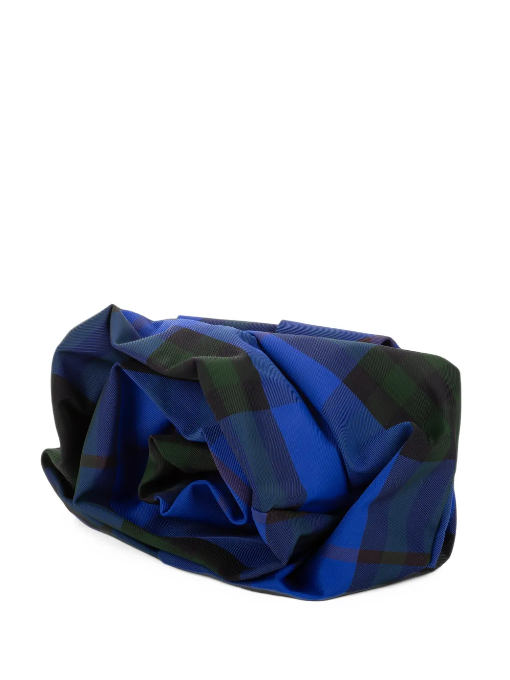 Burberry Pre-Owned Rose Check clutch bag - Blue