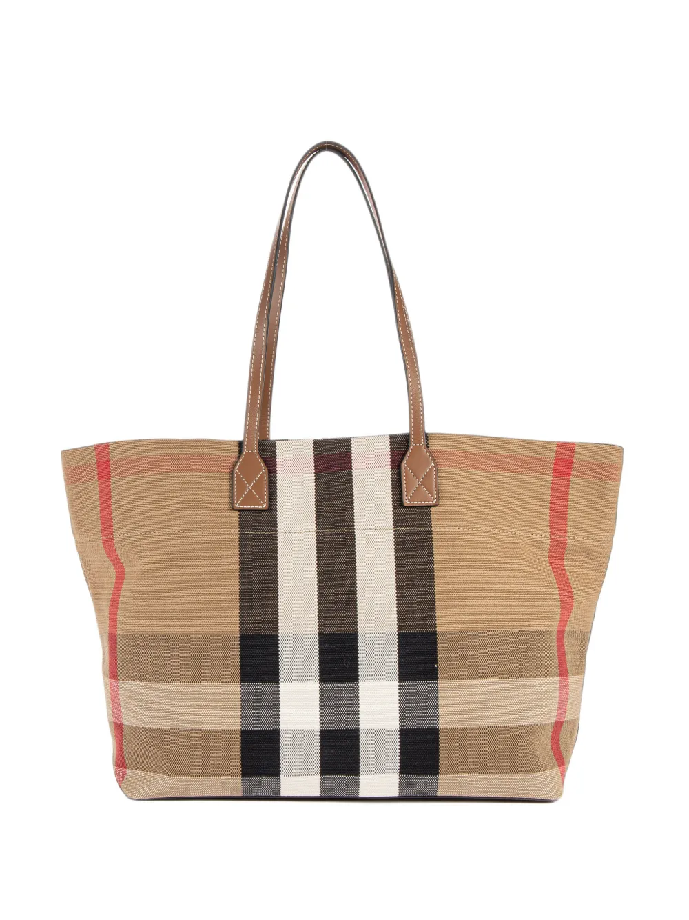 Burberry Pre-Owned medium Check London tote bag - Brown