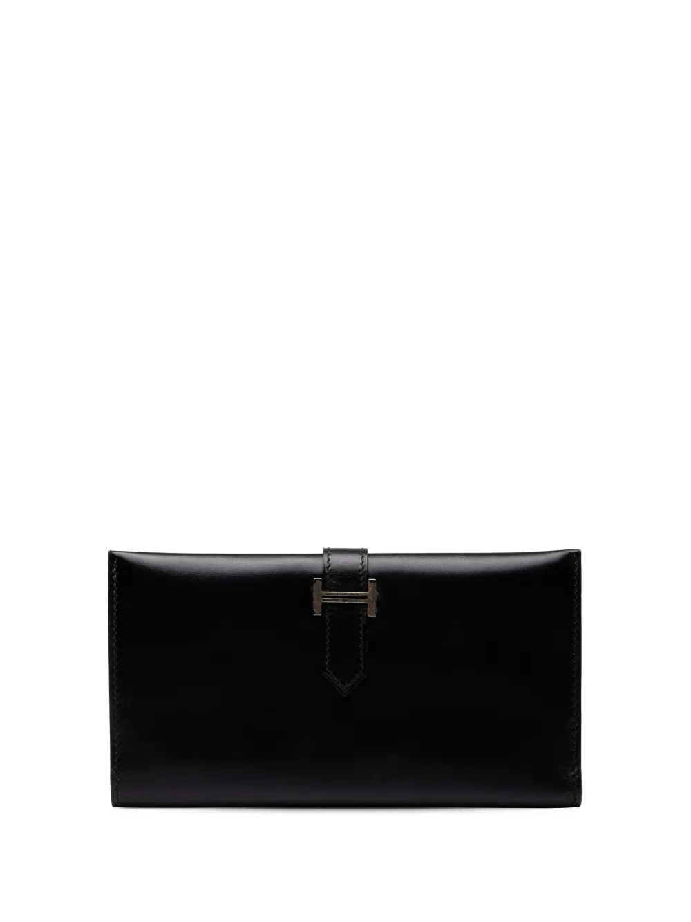 Hermès Pre-Owned 1990-2004 Box Calf Bearn Wallet long wallets - Schwarz