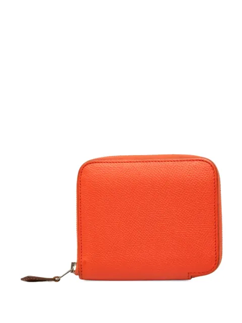 Hermès Pre-Owned 2015 Epsom Silk In Compact Wallet small wallets