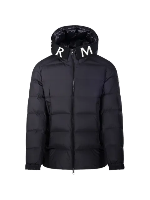 Moncler Orvelle hooded mid-length down jacket