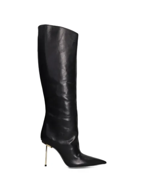 Schutz Francesca Up High pointed-toe stiletto-heel boots