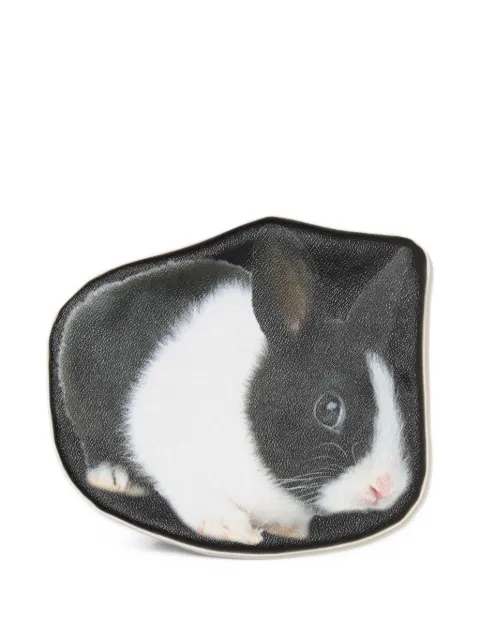 Undercover rabbit-print pouch