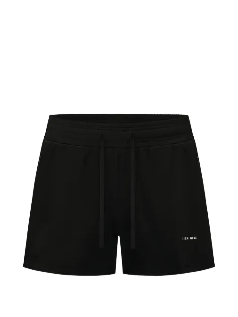 TEAM WANG design Original 1 logo-print drawstring shorts