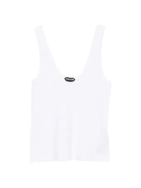 TOM FORD ribbed cotton tank top
