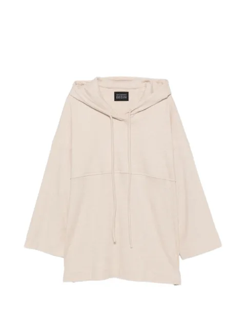 Giovanni Bedin drawstring-hood wide-sleeve hoodie