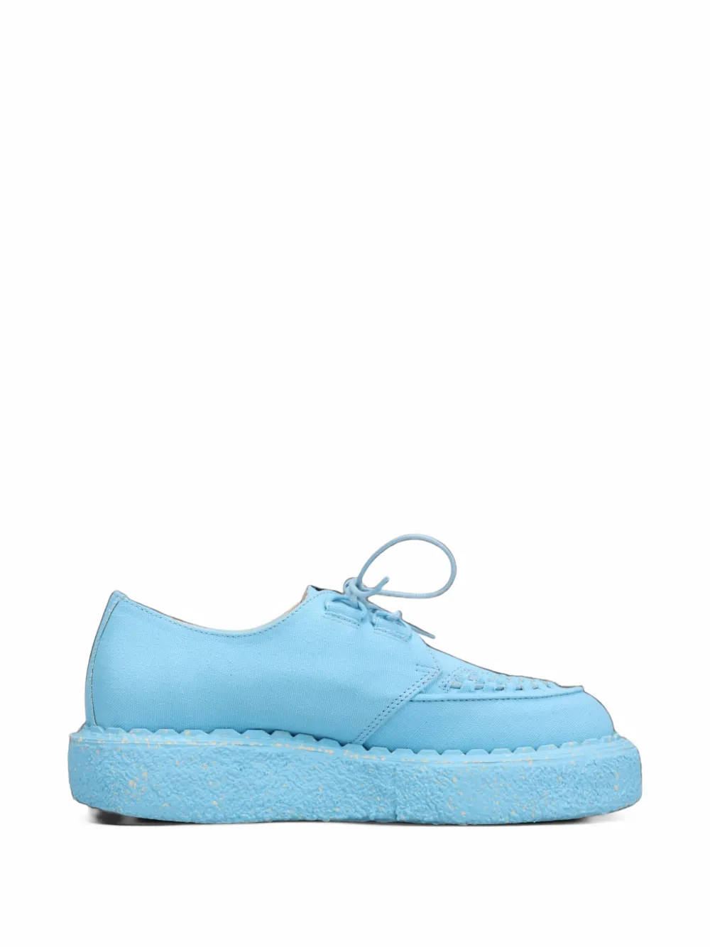 Maison MIHARA YASUHIRO "David"canvas inter lace shoes - Blu
