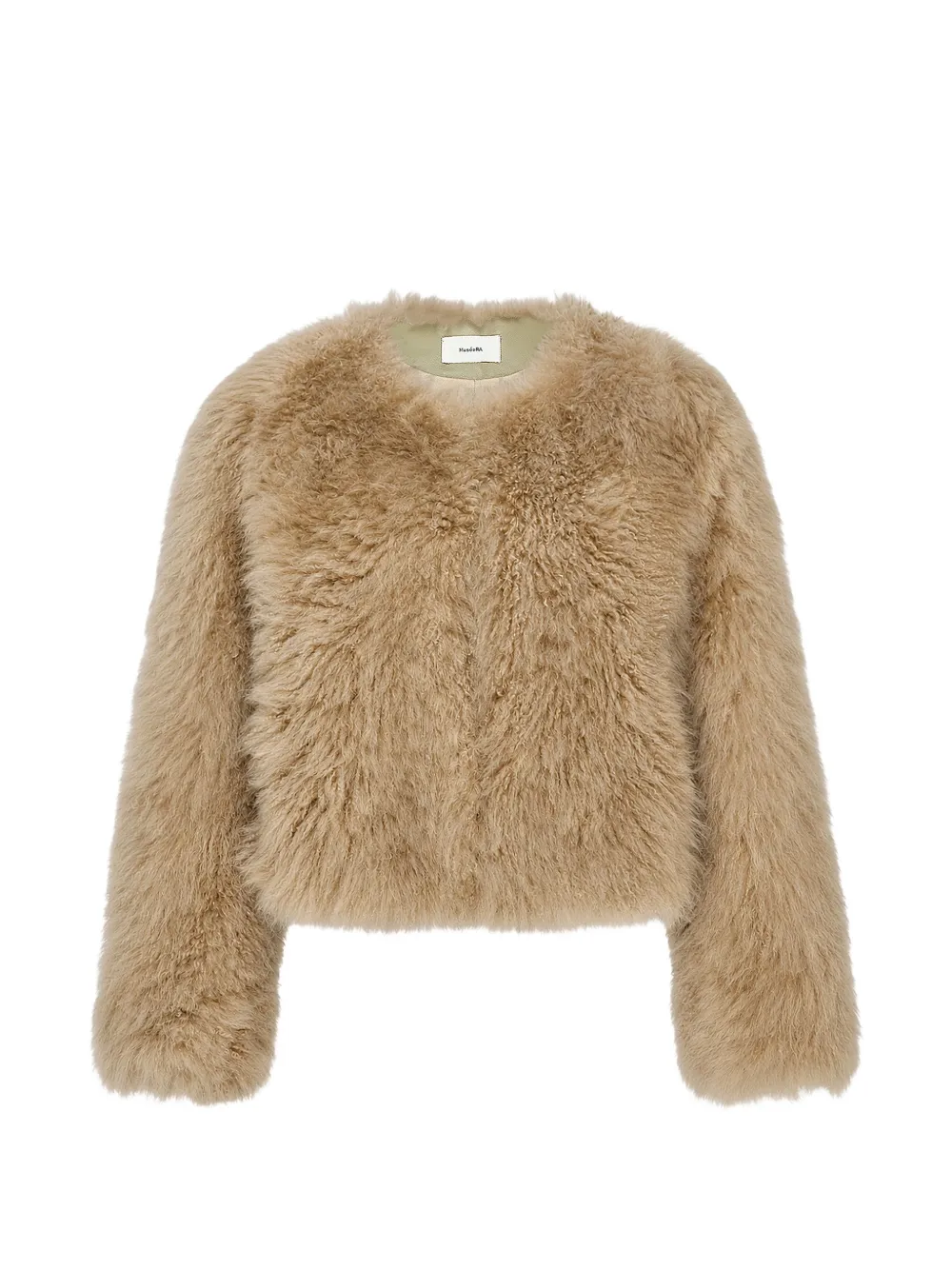 Maison MIHARA YASUHIRO collarless jacket Beige