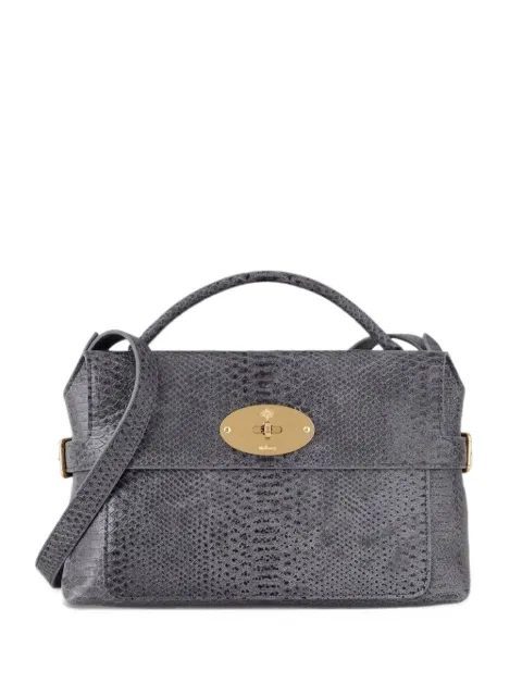 Mulberry small Stevie snake-effect tote bag