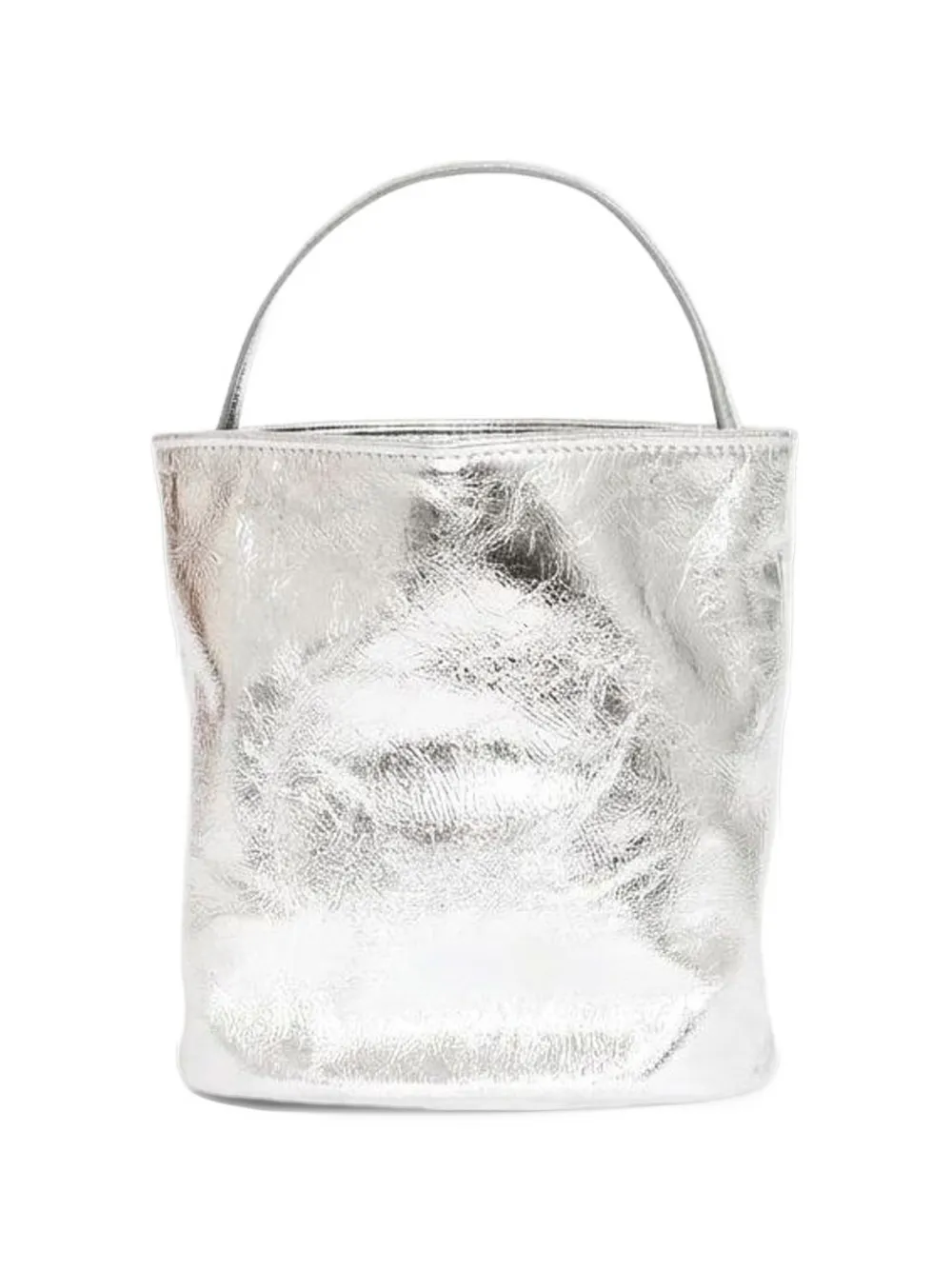 MARGESHERWOOD Wired bucket bag - Argento