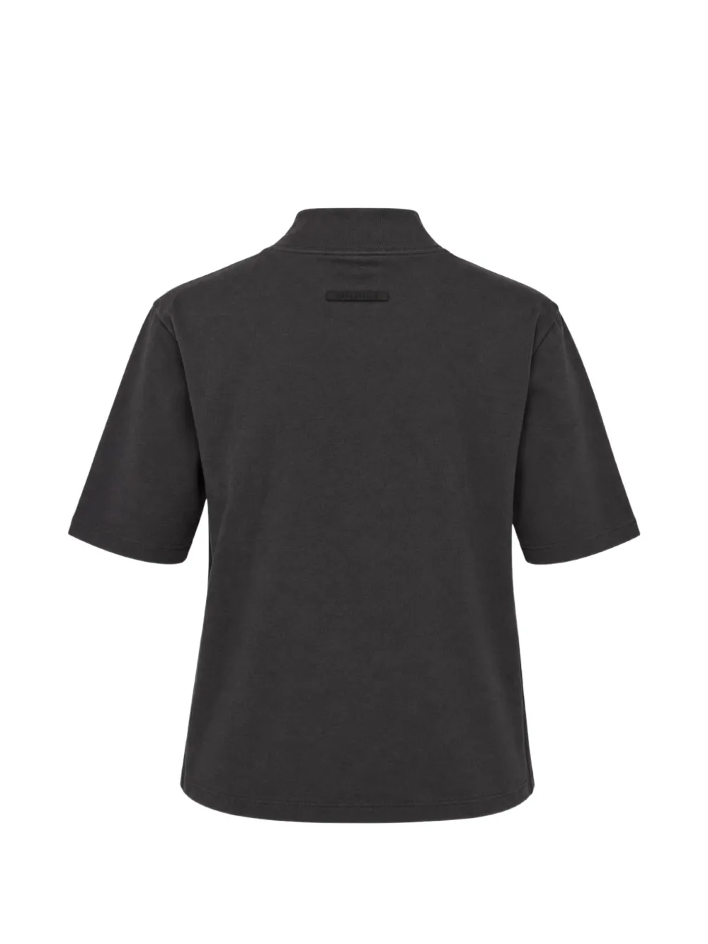 FEAR OF GOD ESSENTIALS slim mock-neck T-shirt Zwart
